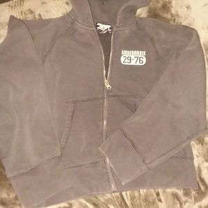 Ladies Size L Abercrombie zip up hoodie